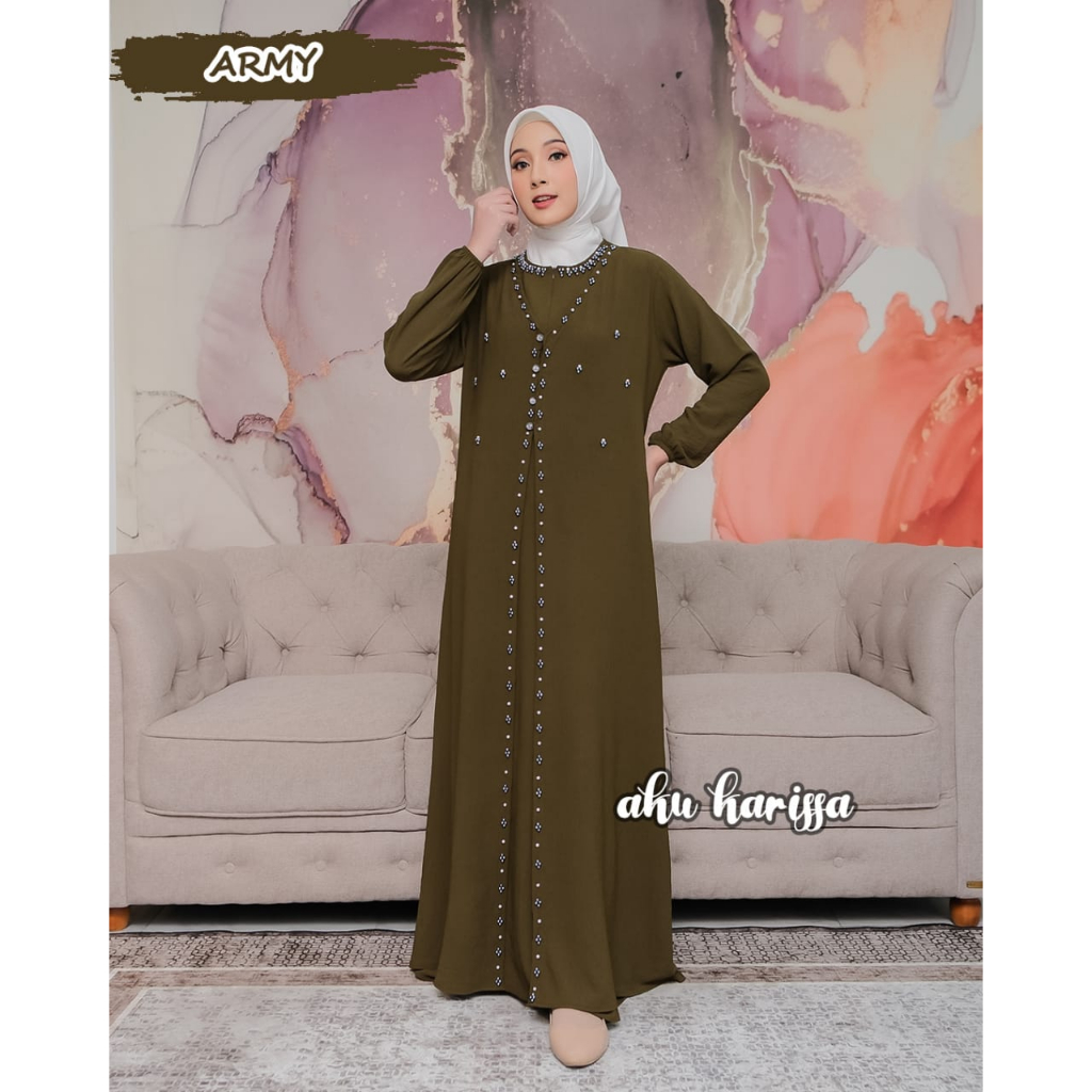 DRESS CRINGKEL ZENIRA NADIYA AKU KARISSA MIX ORNAMEN PAYET MEWAH GAMIS PESTA KONDANGAN HAJATAN SERAGAMAN HARI RAYA LEBARAN NEW ARRIVAL LUX HITAM POLOS