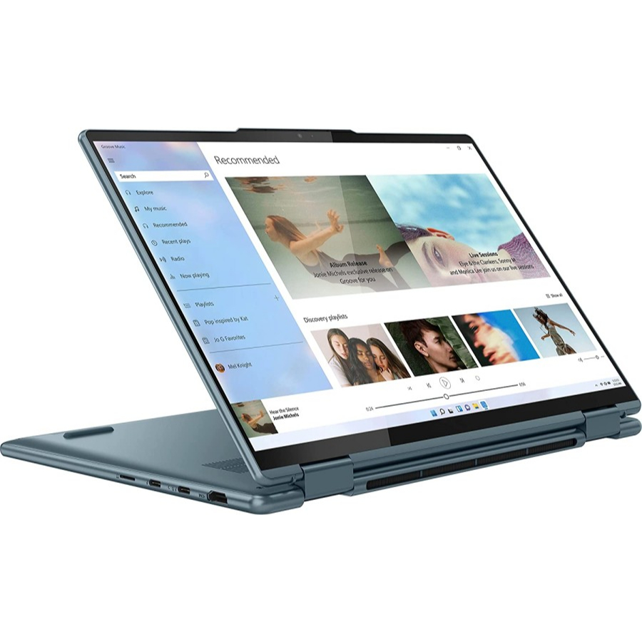 Laptop Flip X360 Lenovo Yoga 7i Intel I7 1255U 16Gb 1Tb Ssd Iris Xe Graphic 14 2K Ips Windows 11 Home Original Touchscreen