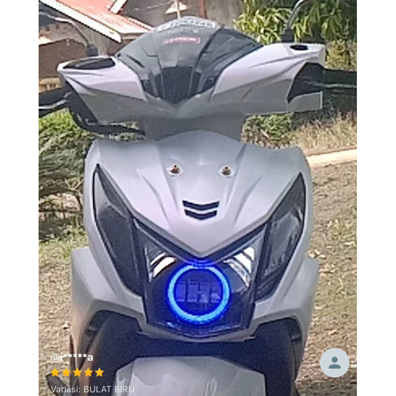 COD Lampu Tembak Sorot LED 6D 4 Mata Lensa Lampu Depan Daymaker Kotak CWL CREE universal motor mobil