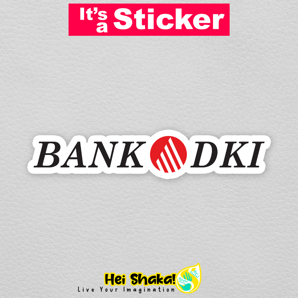 

Heishaka Stiker Bank DKI 02 Sticker Vinyl Anti Air