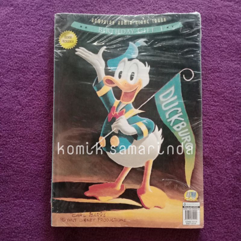 Komik Donal Bebek - Kumpulan Komik Ulang Tahun Birthday Gift 1 Edisi Koleksi