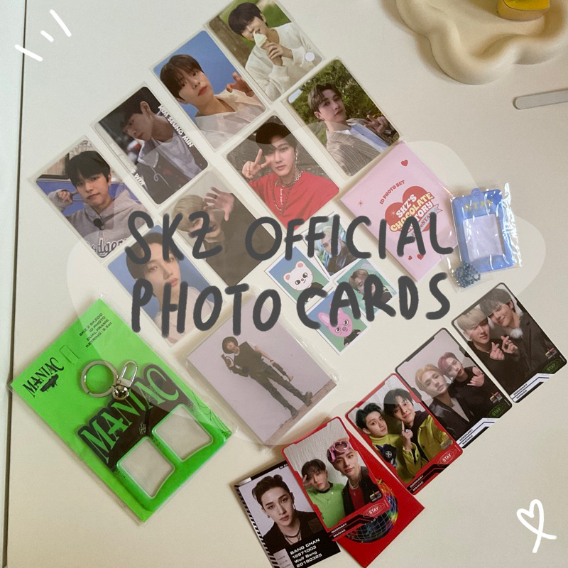 [Ready Stock] Seungmin Changbin Felix Hyunjin Stray Kids SKZ Official Photocard Mixtape Making Mania