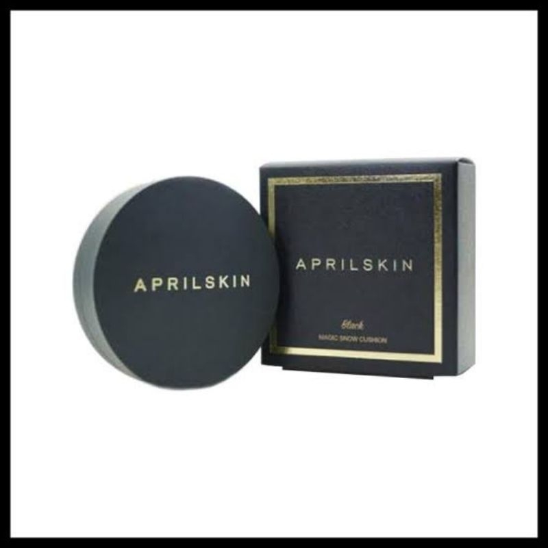 [Per Pc] Bedak Aprilskin Black Magic Snow Cushion