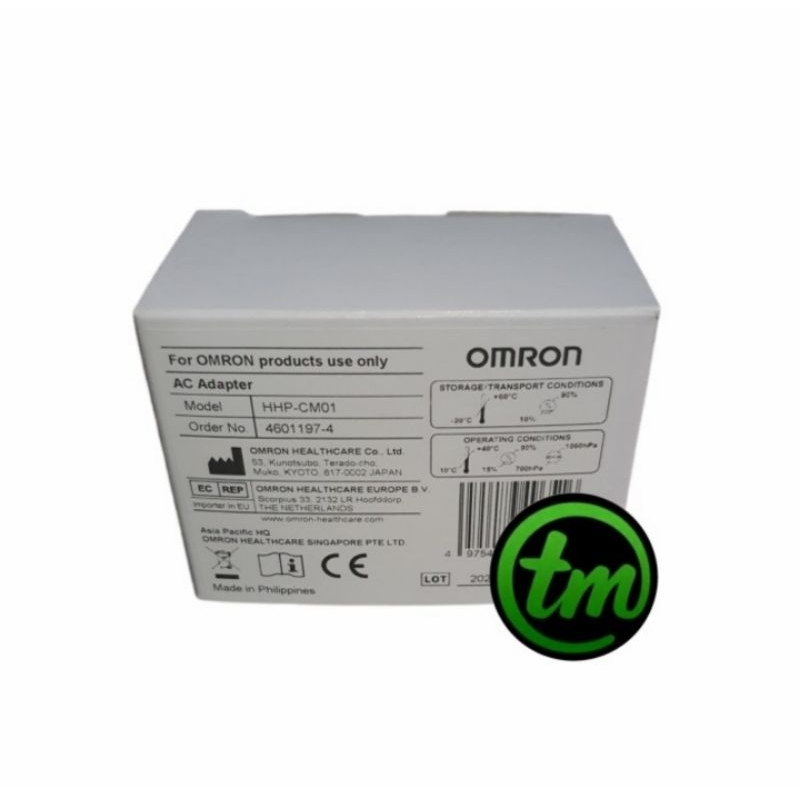 Adaptor Tensimeter Omron Adapter AC Tensi Digital Omron HEM-8712 HEM-7156 HEM-7120