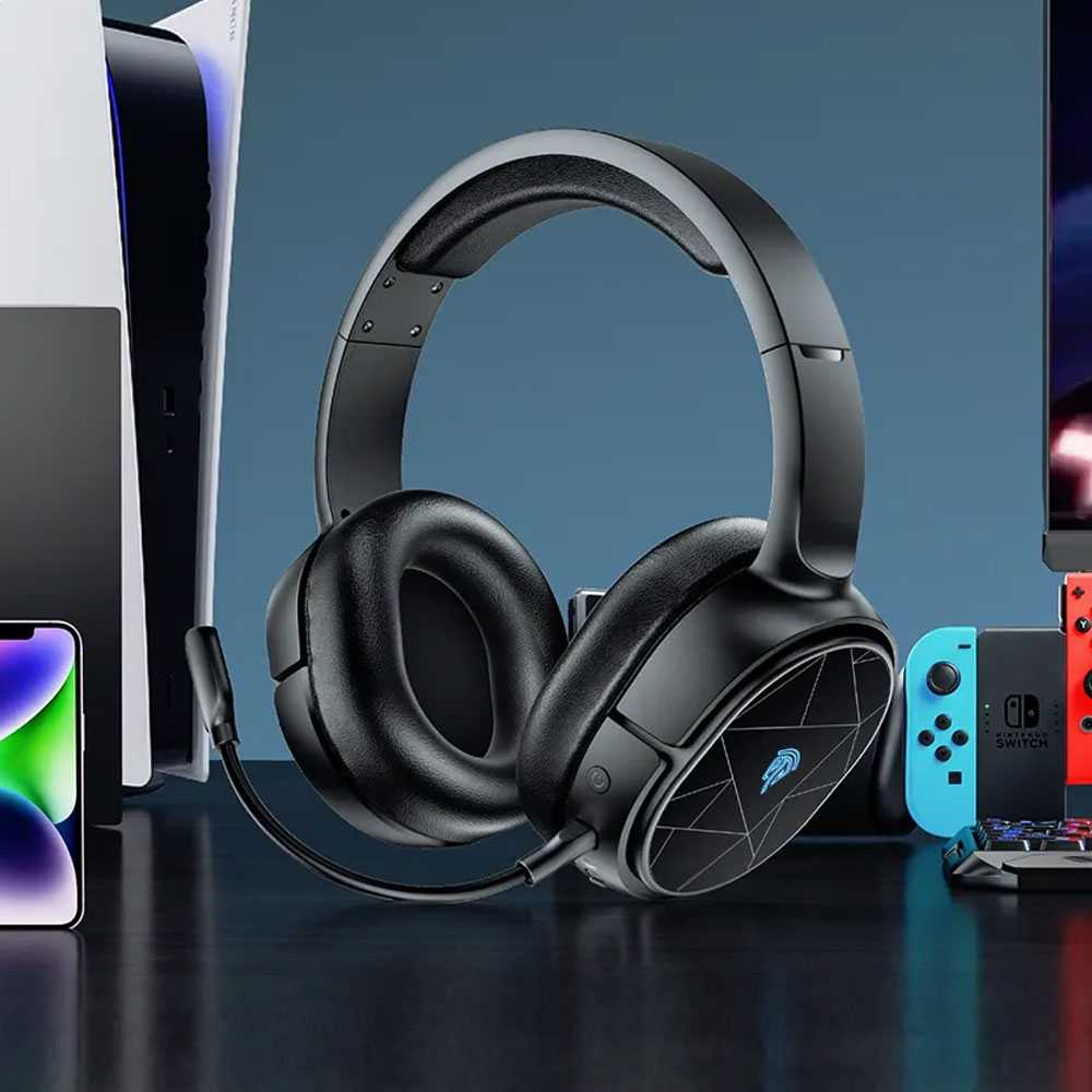 EasySMX Gaming Headphone Headset Wireless Super Bass with Mic - V10W