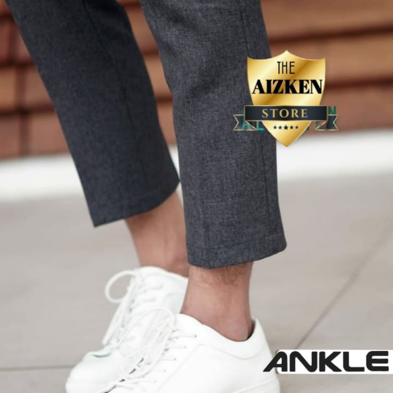 CELANA SUNAH ANGKLE PANTS CELANA FORMAL SLIMFIT PRIA