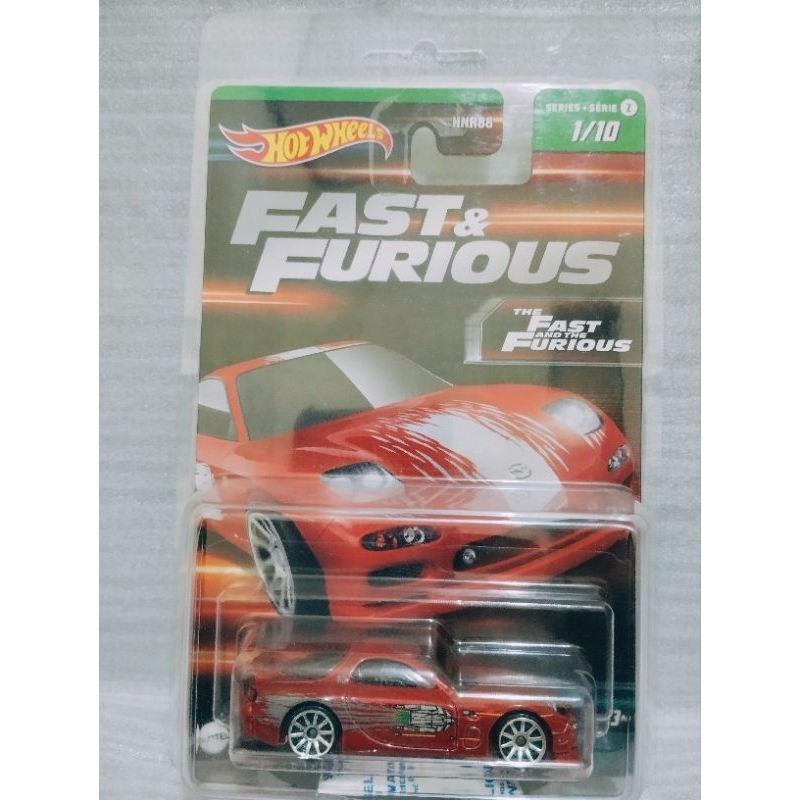 Hot Wheels '95 Mazda Rx-7 Fast & Furious