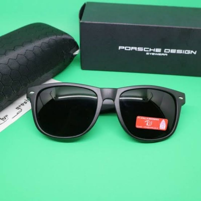 Kacamata Hitam Bung Karno RB space Hitam doff /Glossy / Pelangi Gagang Besar