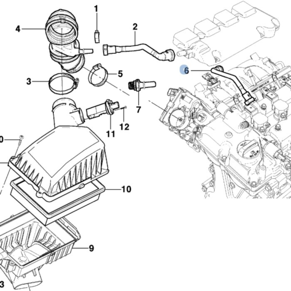

SALE Pipa Selang Slang PVC Katup Klep Spin Bensin 1500cc 1.5 GM 96830708 berkualitas