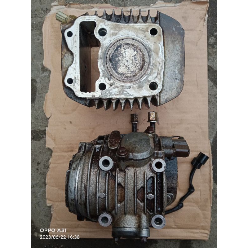 head isi / blok silinder SUPRA X125 HELMIN / Fi