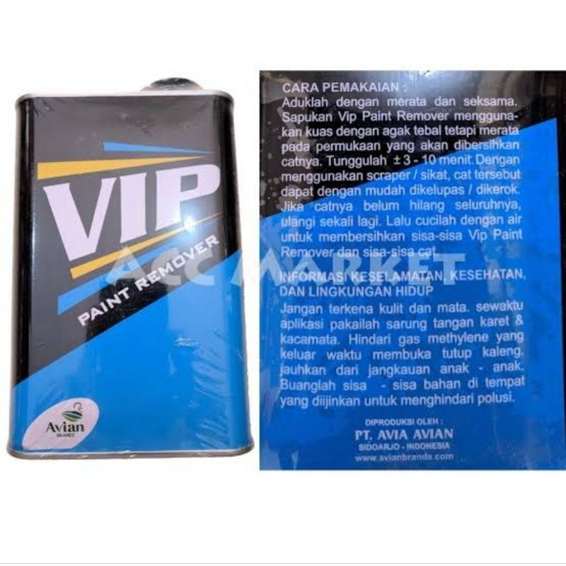 VIP PAINT REMOVER 1KG PENGUPAS CAT  / SODA API PELUNTUR CAT