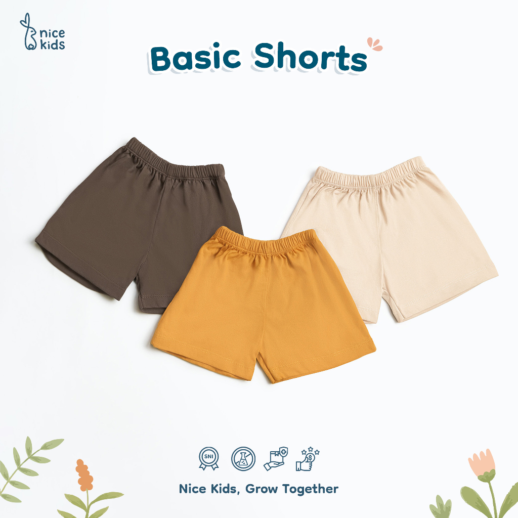 Nice Kids - Basic Short (Celana Anak 1-4 Tahun)