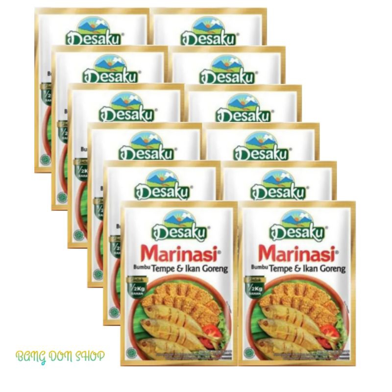 

Desaku Marinasi Bumbu Tempe & Ikan Goreng 12x15g