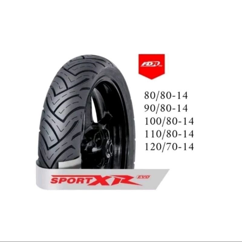 BAN LUAR FDR SPORT XR EVO RING 14 BAN FDR UNTUK MATIC