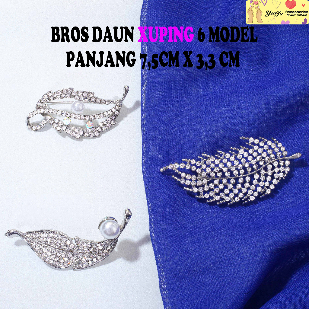 Bros / Jilbab / Hijab / Kebaya / Daun Xuping 5 Model
