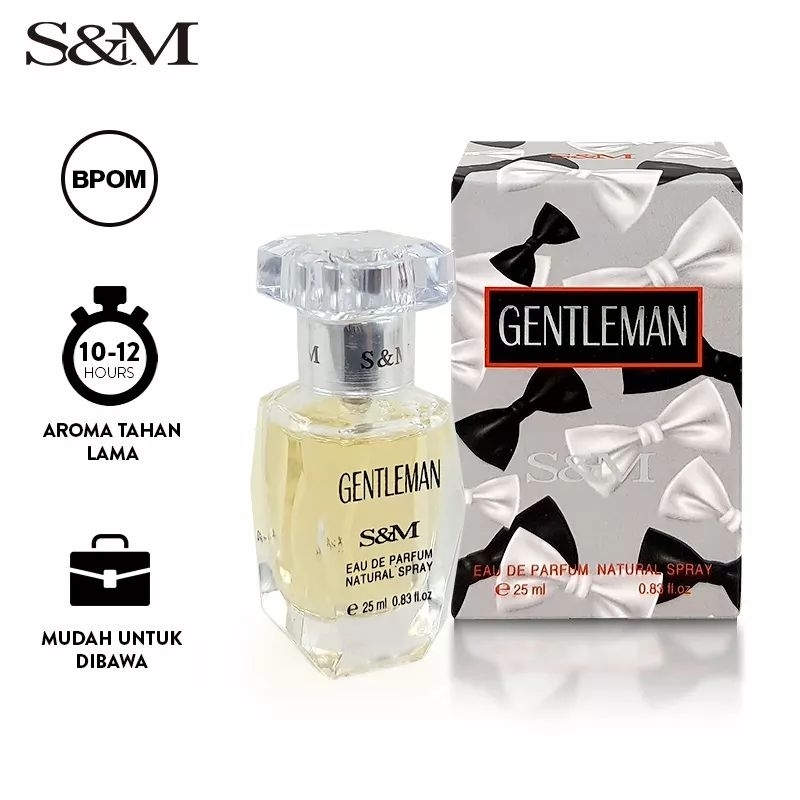 S&amp;M Men Parfume EDP 25ml - Parfum Pria