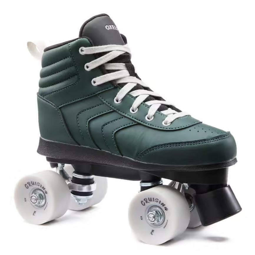 OXELO Quad 100 Sepatu Roda Dewasa Liner Dengan Bantalan Busa Tebal