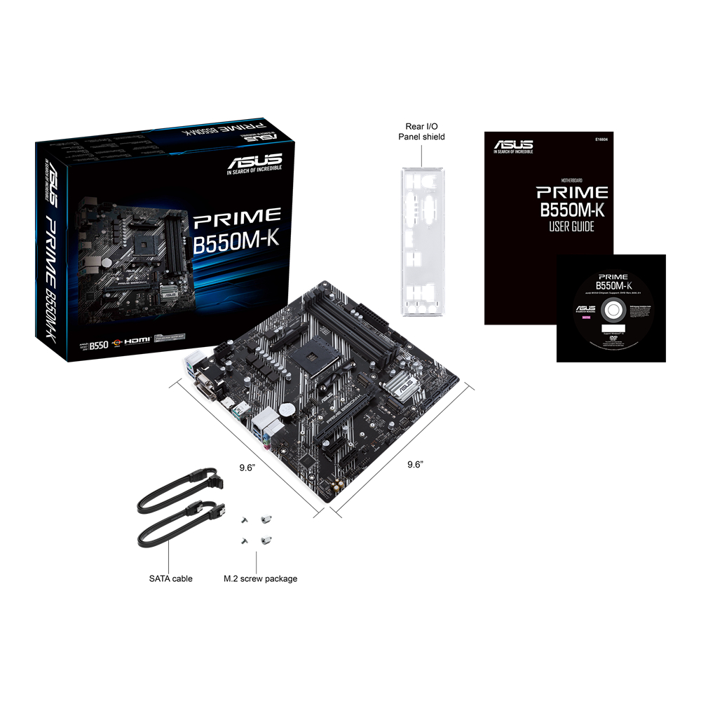 ASUS PRIME B550M-K | MOTHERBOARD AMD AM4 B550 mATX