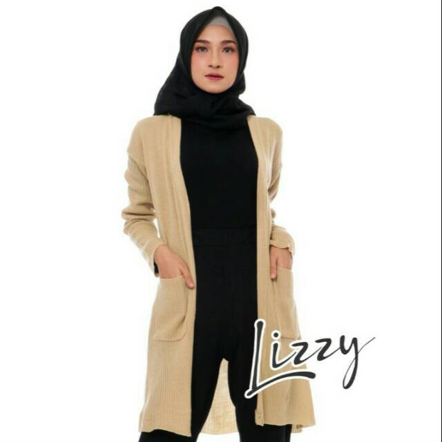 Tokomilkan - Belle Oversize Cardy Wanita Rajut