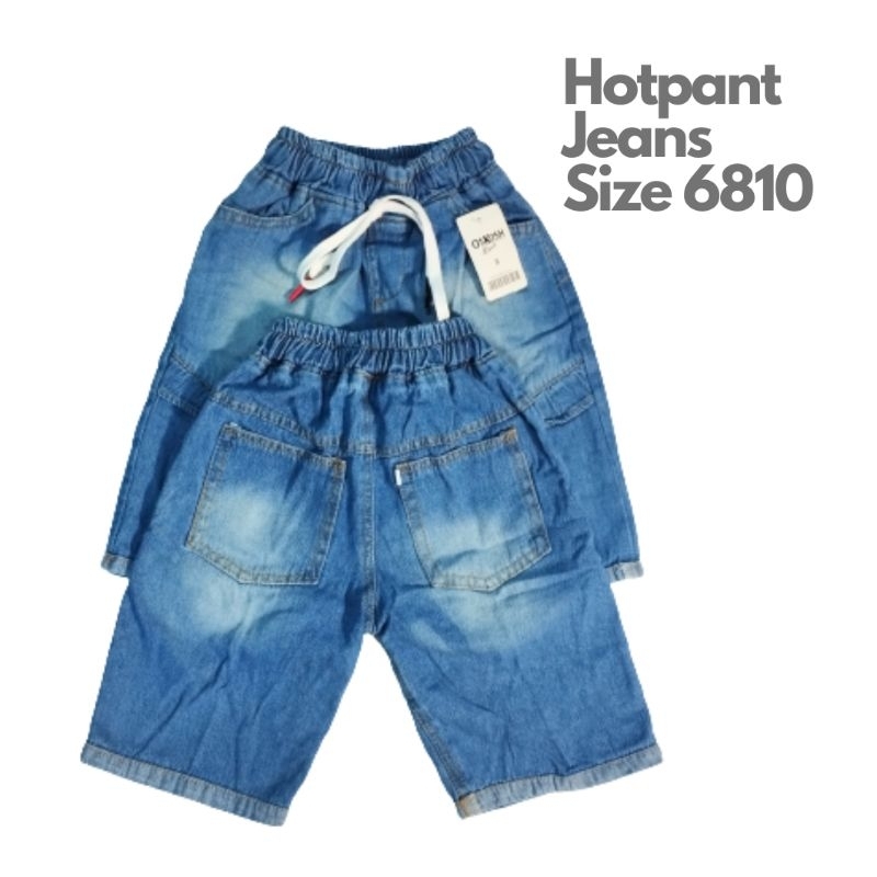 Jeans Anak Pendek Perempuan 6810 (3-6 Thn)