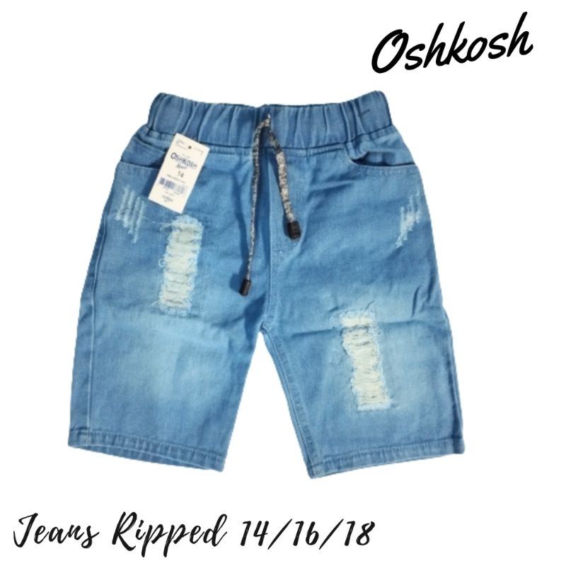 Jeans Anak Pendek Ripped 141618 (4-10 Thn)