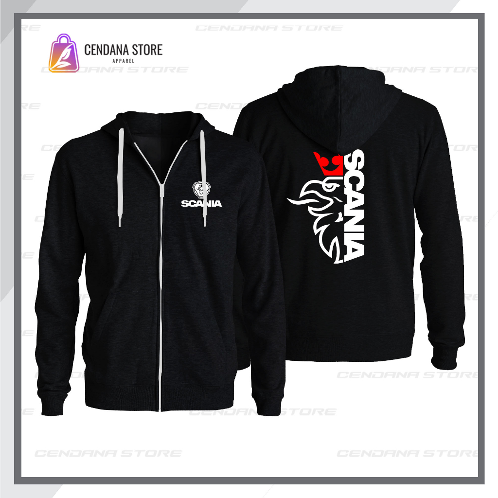 Jaket Zipper Scania Bismania