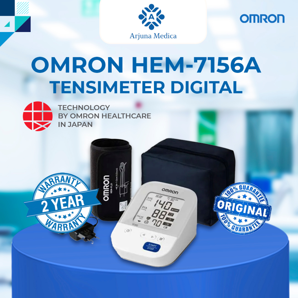 Tensimeter Digital Omron HEM-7156A | Original | Alat Ukur Tekanan Darah