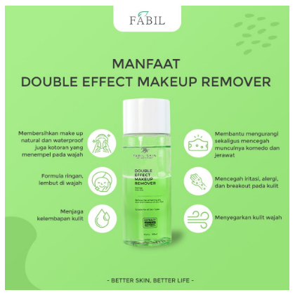 Fabil Double Effect Makeup Remover 100ml