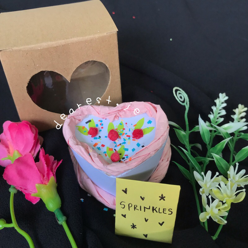 

Birthday Cake Love kertas origami