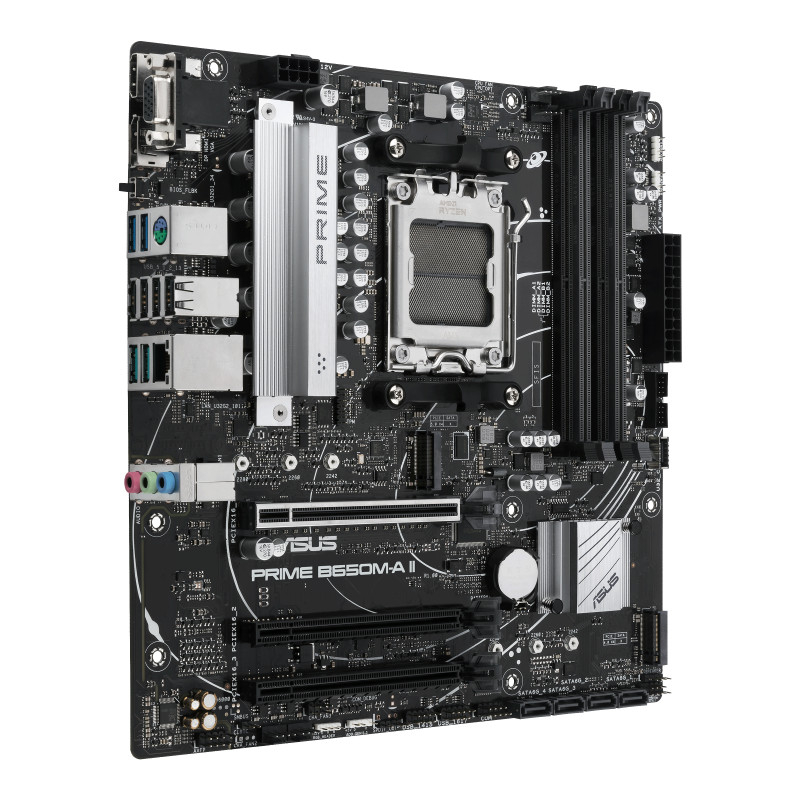 Motherboard Asus PRIME B650M-A II - AM5, AMD B650, DDR5, USB3.2 Type-C