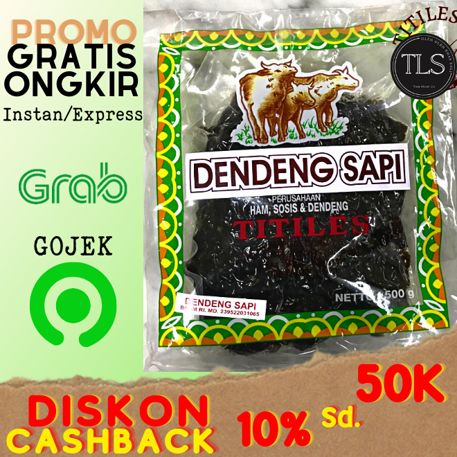 

DENDENG SAPI TITILES 500G (Mentah)