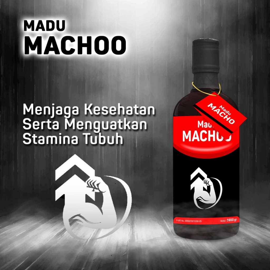 Madu Macho 250 gram - Madu Stamina Kesehatan Untuk Pria