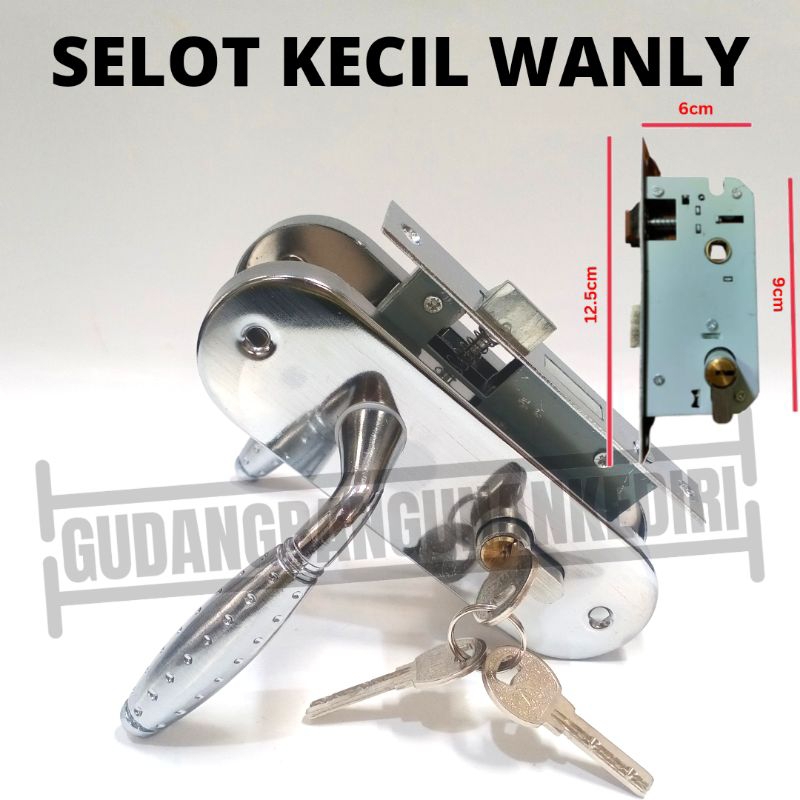 slot selot KECIL pintu rumah handel handle hendel KECIL SMALL wanly netz