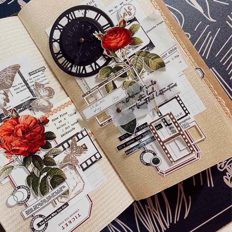 

Yi Er Flower Paper Washi And Pet Tape