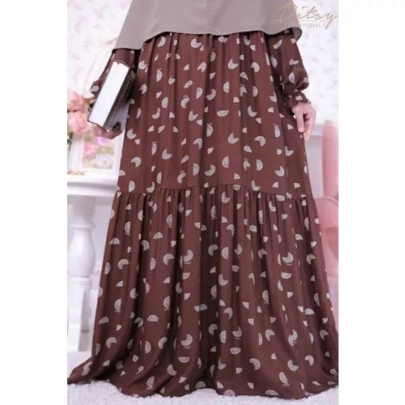 Preloved ditsy Verdant Choco size S