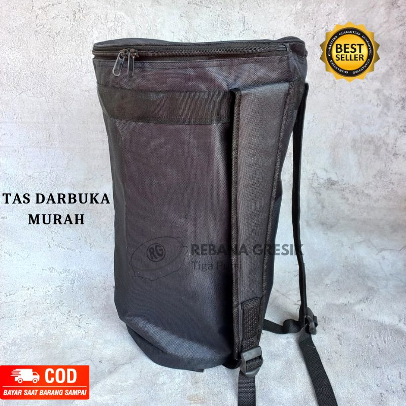 tas darbuka almunium cor ukuran 8.3/4 REBANA fulll busa dan anti air dumbuk