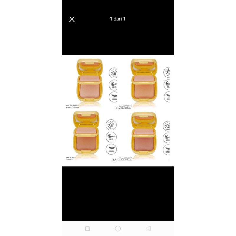 BEDAK PADAT MADAME GIE