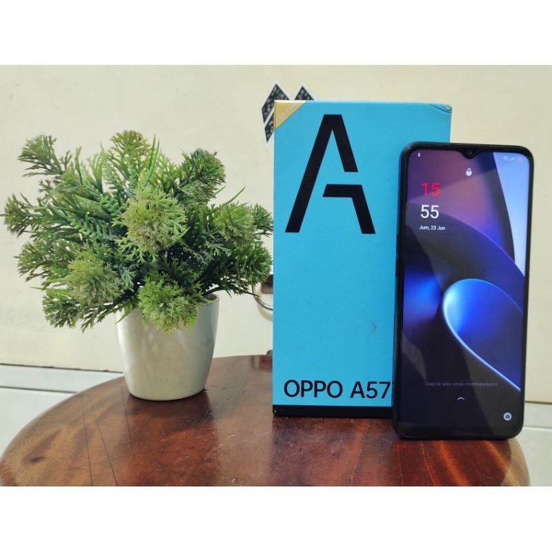 OPPO A57 RAM 4/64 GB SECOND/BEKAS GARANSI RESMI 7 BULAN LAGI