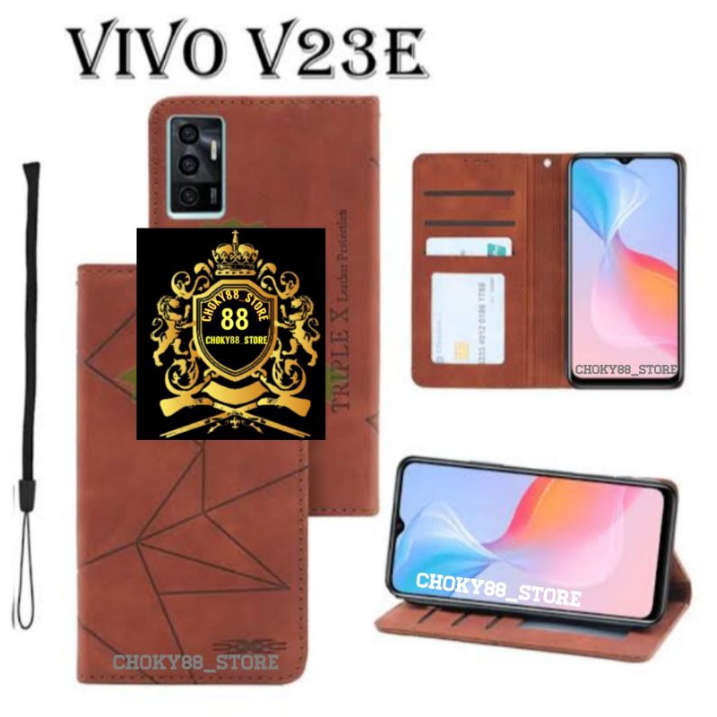 Case Vivo V23E V23 5G V25 V25E V25 Pro V27 V27E V27 Pro X80 X80 Pro Flip Case Dompet Vivo flip cover