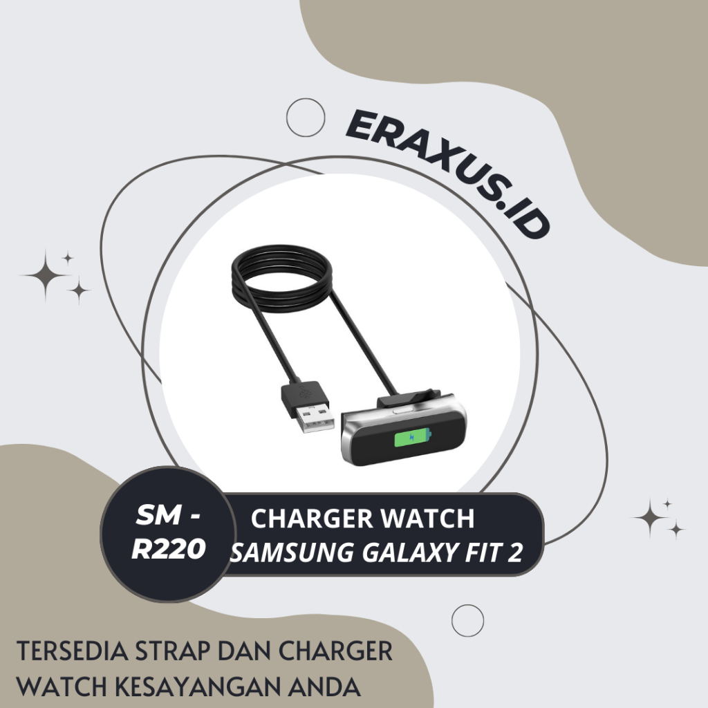 Eraxus Charger Samsung Fit 2 SM-R220 / Kabel Charger Magnetic USB for Samsung Galaxy FIT 2 SM-R220