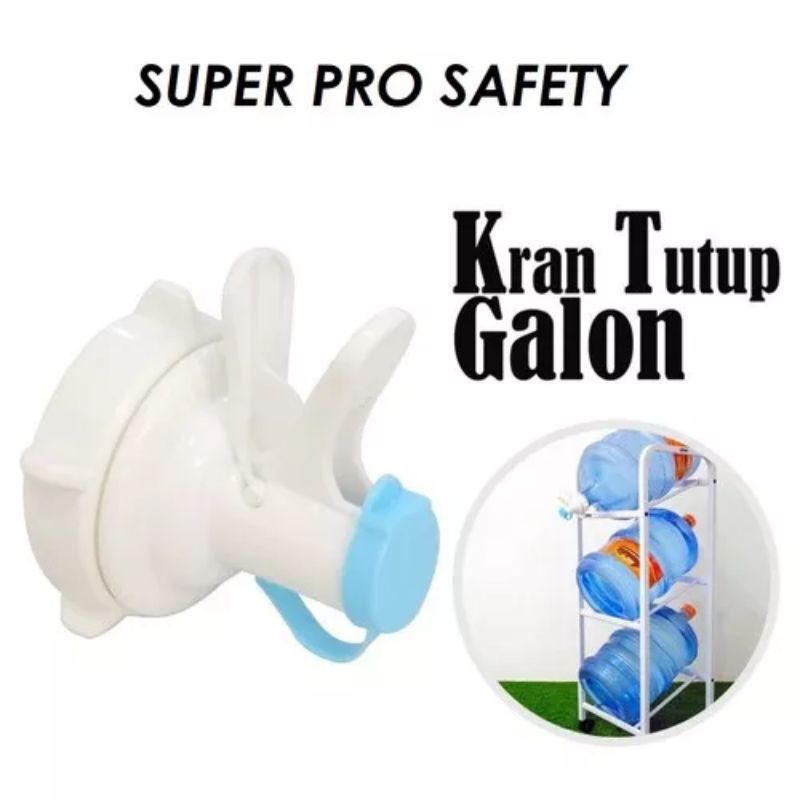 kran galon / tutup galon aqua