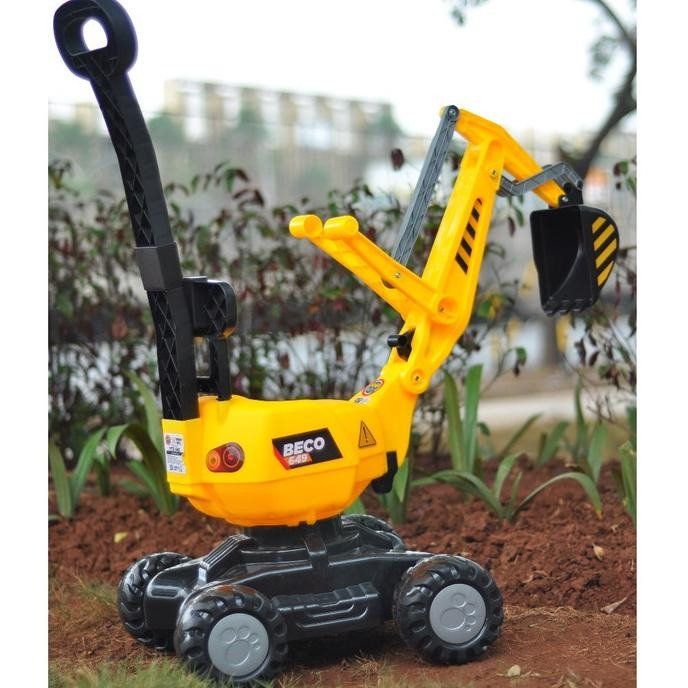 Mainan Mobil Dorong Anak Excavator Mainan Ride On Beko YTX 649 Bisa Rotasi 360°