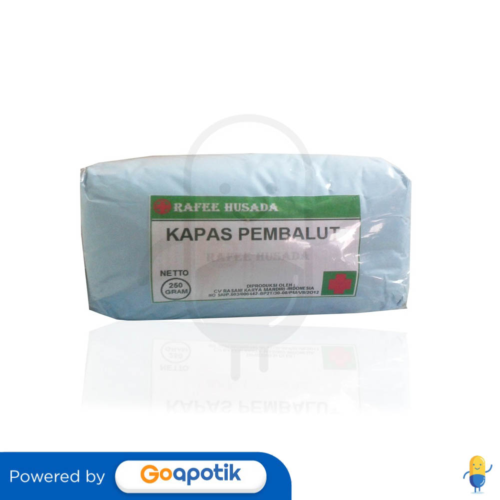 KAPAS PEMBALUT HUSADA 250G,500G,1000G