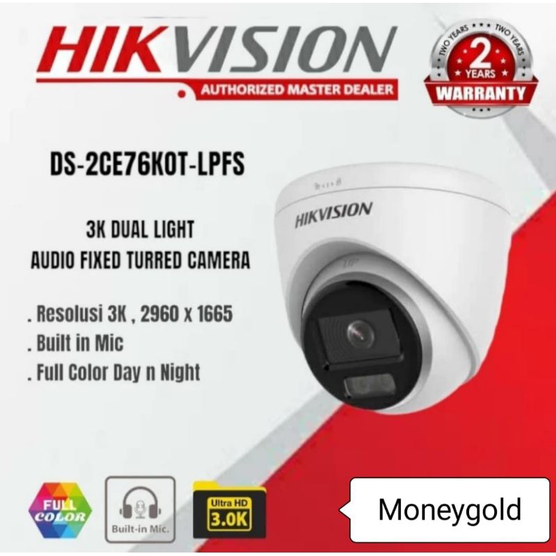 KAMERA CCTV HIKVISION 5MP AUDIO SERIES