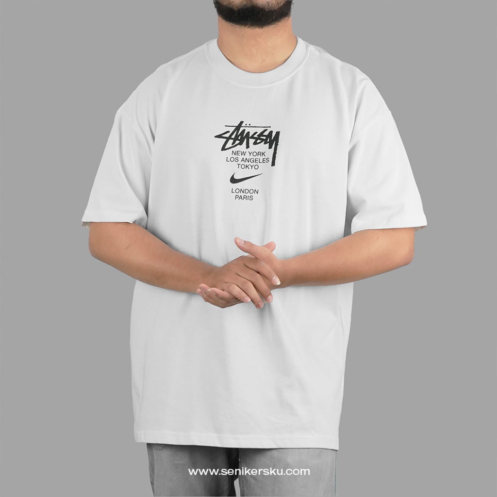 Nike x Stussy International White Tee