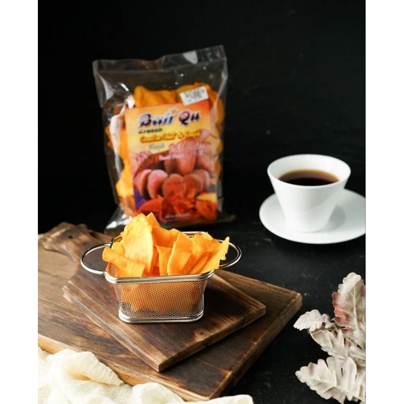 KERIPIK UBI JALAR SWEET POTATO CHIPS BALIQU/DEWATA KRESSH 150GR