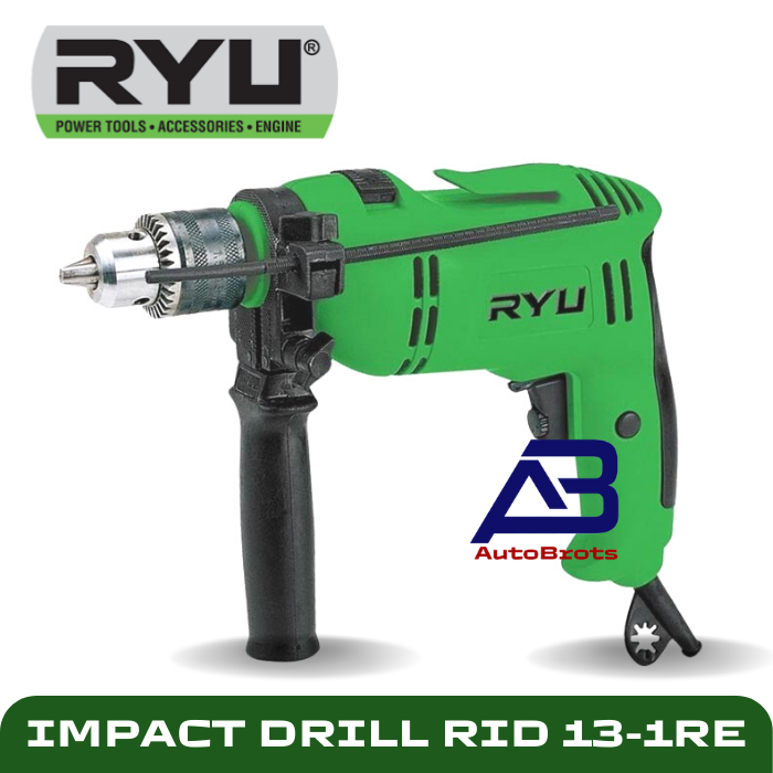 RYU Mesin Bor Impact RID 13-1RE 600 Watt / Drill Impact Machine 13mm