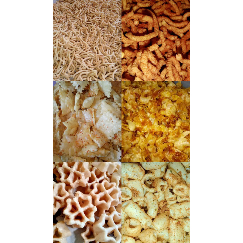 

kemasan 1kg /Akar pinang/usus/basreng/kacangsembunyi/pangsit/soeskering