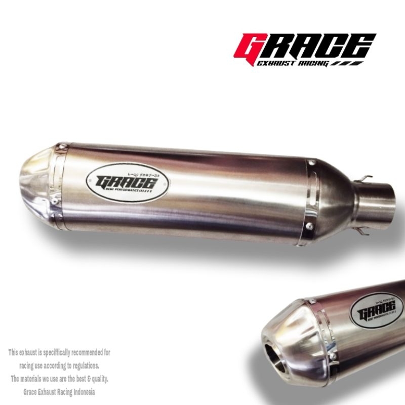 knalpot kapsul original grace type kp2 silincer only