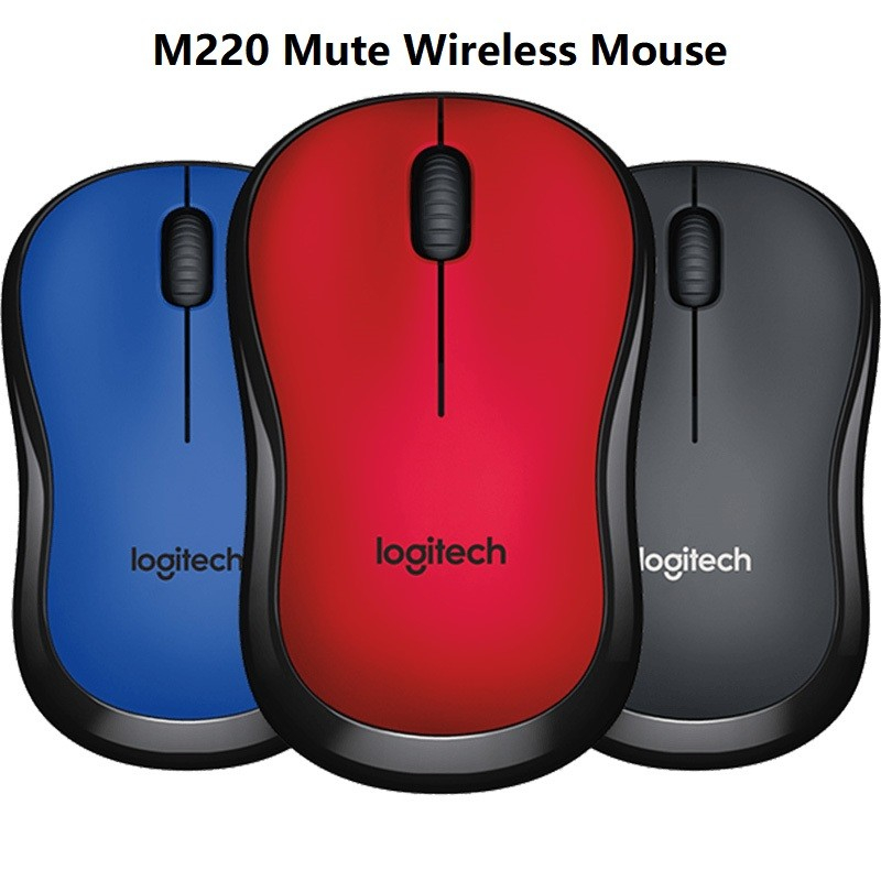 M220 Mouse Wireless Silent Click USB